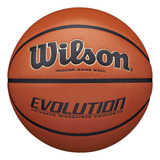 Wilson Men's Evolution Basketball Emea, Brown, 7