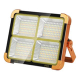 Lámpara Reflectora Led Recargable 3 Luces, Emergencia