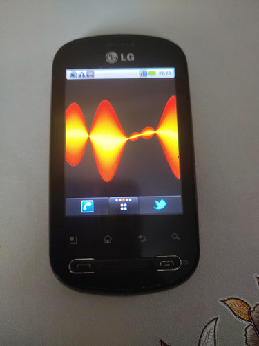 Celular LG P350f Funcionando