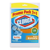 Paño Esponja  3+1 / Superfies - Clorox