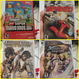 Wii Juegos Prince Of Persia Soulcalibur Speed Mario Bros Lot