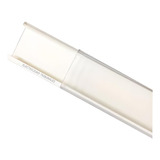 Cable Canal 20x10 Transparente C/ Adhesivo Ideal Tira Led 2m