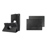 Estuche Giratorio 360 Para Tablet + Teclado Con Trackpad