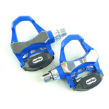 Pedales Wellgo R168  Rosca 9/16 Azul Ruta Ciclismo 