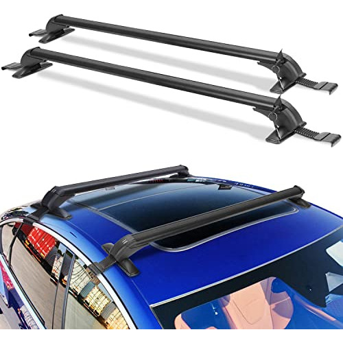 Universal Roof Rack Cross Bars, 48'' Adjustable Aluminu...