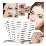 Plancha Tatuaje De Cejas Tattoo 10 Pares Waterproof Eyebrow