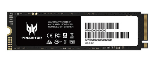 Unidad Ssd Acer Gm7 Nvme 512gb Pci Express 4.0 M.2