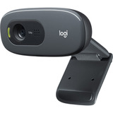 Câmera Webcam Logitech Hd C270 Com Microfone