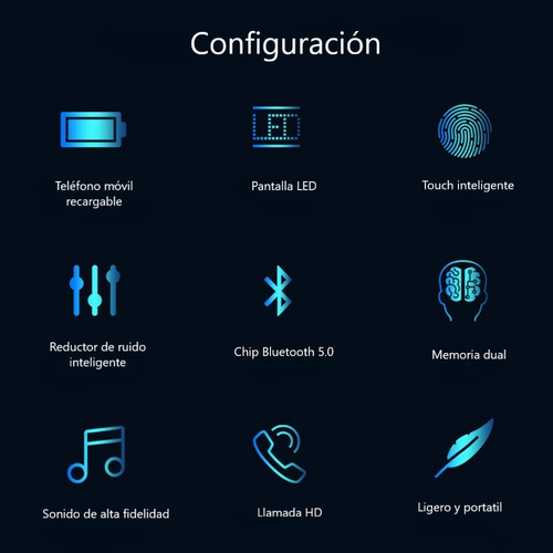 Auriculares Inalámbricos In-ear Tws F9 Bluetooth 5.3