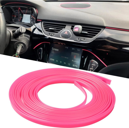 Moldura Femenina Accesorio Auto,mujer,fácil Instalación 4mtr