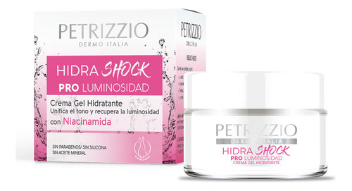 Petrizzio Hidra Shock Pro Luminosidad Con Niacinamida 50g