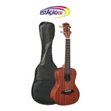 Ukulele Tagima 23k Concert Acúst - Natural Fosco + Capa Simp