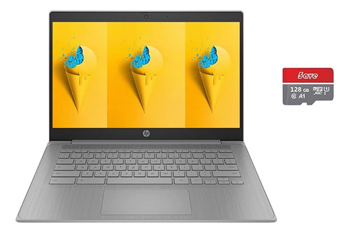 Laptop Hp Chromebook 14 Intel Celeron N4120 4gb Ram 64gb Emm
