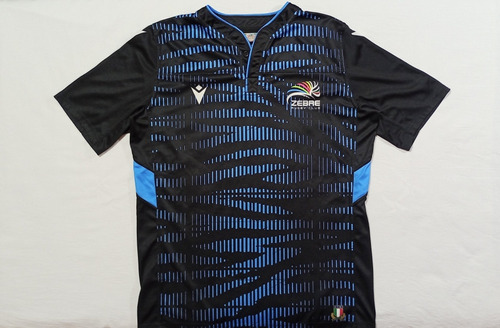 Camiseta Gps Potu Leavasa Zebre Macron Xxxl Rugby Italia