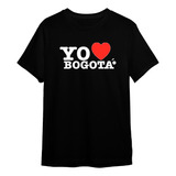 Camisetas Personalizadas Yo Amo Bogotá Ref: 0071