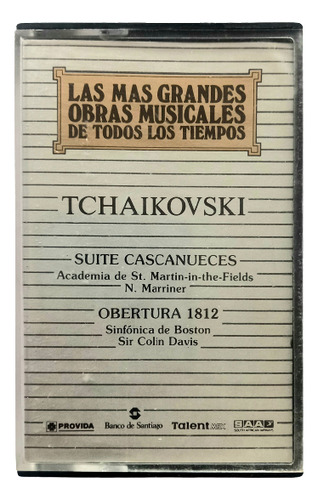 Cassette Tchaikovski Suite Cascanueces. Obertura 1812