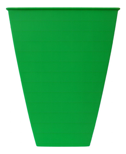Maceta Plastico Matri Modelo Piramidal N 25 Color Verde Claro