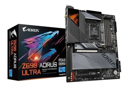Mother Gigabyte Z690 Aorus Ultra S1700 Pcie 5.0 Ddr5 Intel