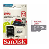 Cartão Memória Top Micro Sd 64gb Classe 10 Ultra 