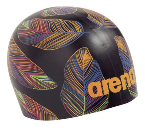 Gorra De Natación Arena Poolish Moulded Falling Leaves Color Falling Leaves 209 Diseño De La Tela Estampadas Tamaño L