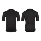 Jersey Ciclismo M/c Mujer Gw Stylish Negro