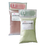 Kit Mascarilla De Arcilla Verde + Arcilla Roja