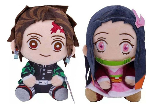 D Juguete De Peluche Tanjirou Nezuko, 20 Cm, Demon Slayer