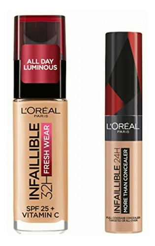 L'oréal Paris Kit Base De Maquillaje Infalible 200