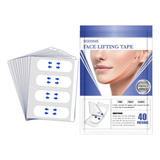 Tiras Adhesivas Para Lifting Facial, 40 Unidades.