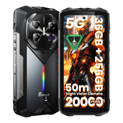 Fossibot F113 Dual Sim 256 GB ROM 12+24 RAM 64MP Cámara Nocturna 20000mah 5g Android 15 | Meses sin interés