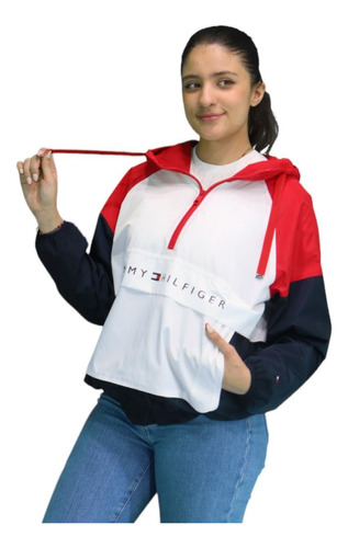 Impermeable Tommy Hilfiger Tricolor