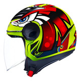 Capacete Aberto Ls2 Airflow Tribal Amarelo Tamanho Do Capacete 61/62xl Cor Amarelo