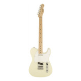 Guitarra Eléctrica Squier By Fender Telecaster De Álamo Arctic White Laca Poliuretánica Con Diapasón De Arce