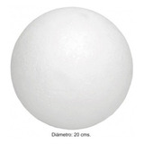 Esfera De Plumavit 20 Cm. Alta Densidad