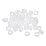 Para Anillos Bandas Gomas De Silicona Dia. Blanca 200uds