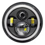 Kit Faros Auxiliar Led Con Ojo De Angel Jeep Wrangler A-vip Jeep Wrangler