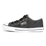 Zapatillas John Foos 182 Estilo Urbano Jean Negro