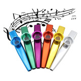 Kazoo Kazu Instrumento Musical Com 8 Peles De Brinde!