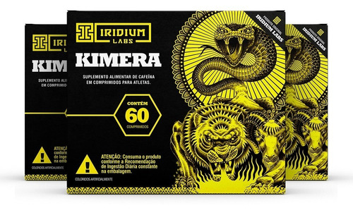 Kit 3x Kimera Thermo - Termogênico Queimador De Gordura