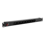 Protetor Eletronico Com 8 Tomadas P/ Rack Epr 208  Intelbras