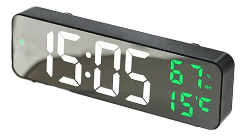 Alarmas Led Decorativas De Pared Con Reloj Digital