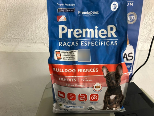 Ração Premier Raças Específicas Bulldog Francês Filhote 2,5 