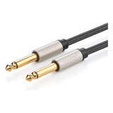 Cable De Audio Plug 6.5mm Macho A Macho Gris 3m Ugreen