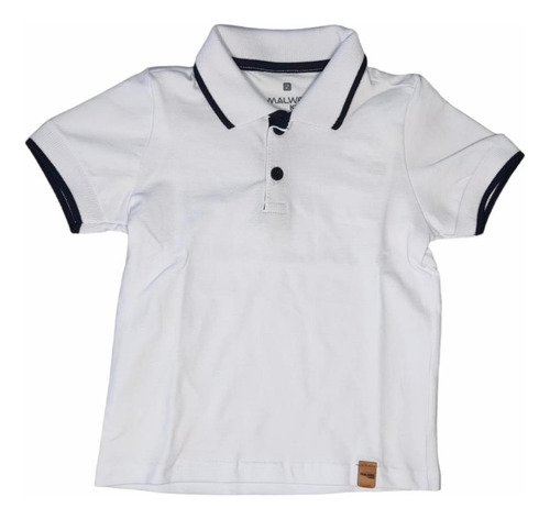 Camisa Gola Polo Infantil Menino Verão Estiloso Malwee