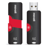 Memoria Usb Maxell Con Capacidad De 16gb De Almacenamiento