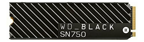 Western Digital Wd_black Sn750 Con Disipador 1 Tb, New