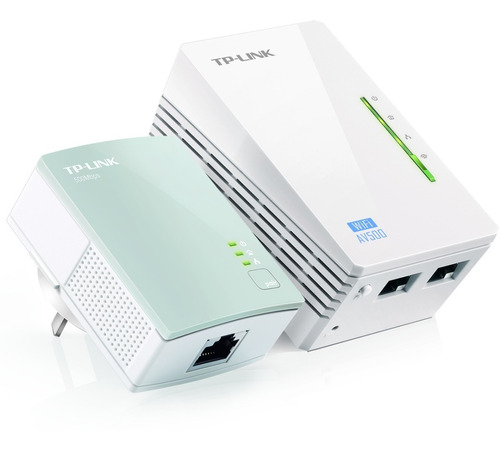 Tl-wpa4220 Kit Starter 300mbps Av500 Wifi Powerline Extender