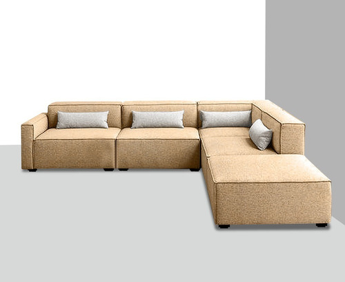 Sala Brielle Haspe Beige Izquierdo Sofa Pieza Sillon Sala