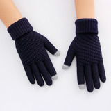 Guantes Invierno Touch Frio Tejidos Lana Pantalla Tactil