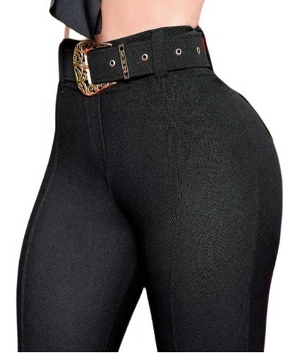 Calça Legging Feminina Montaria Zipper Aumenta Bumbum.